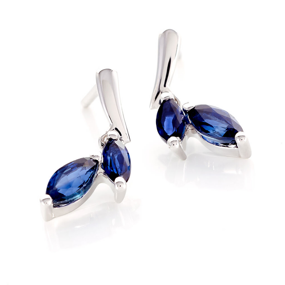 Leh white gold earrings