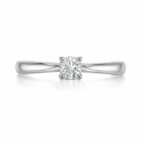 Anillo de compromiso con diamante de 40 puntos 