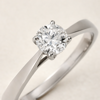 Anillo de compromiso con diamante de 40 puntos 