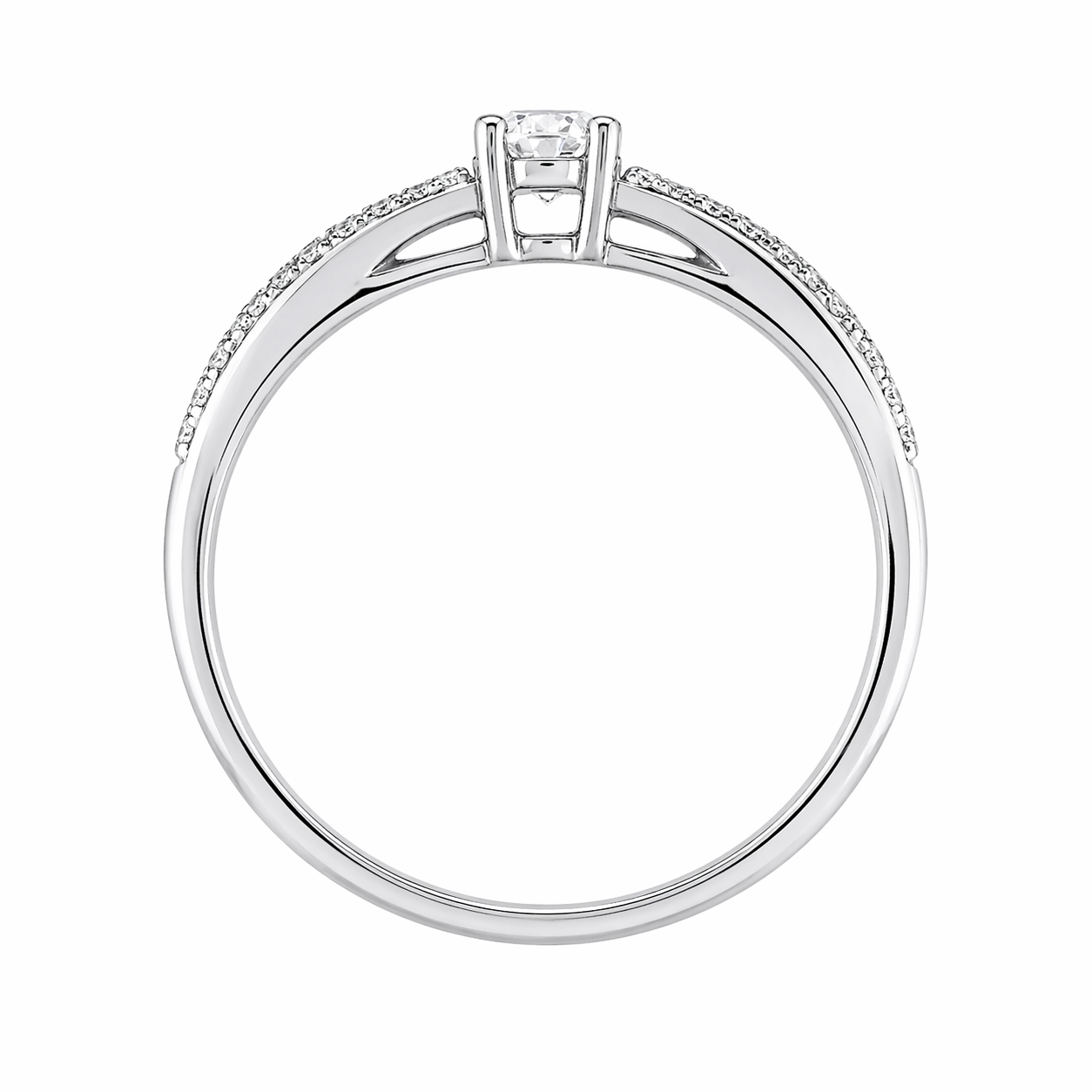 Anillo de diamantes para compromiso 