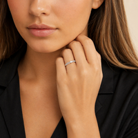 Anillo de diamantes para compromiso 