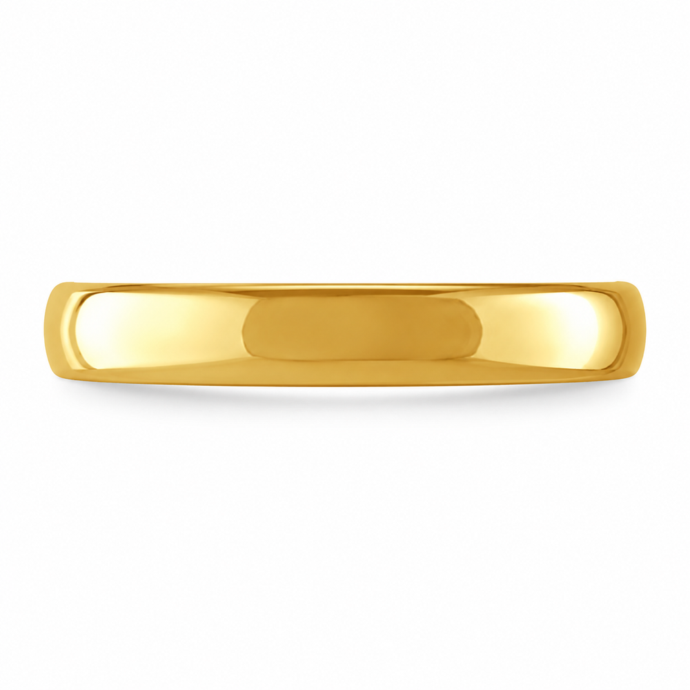 Argolla de oro amarillo para matrimonio