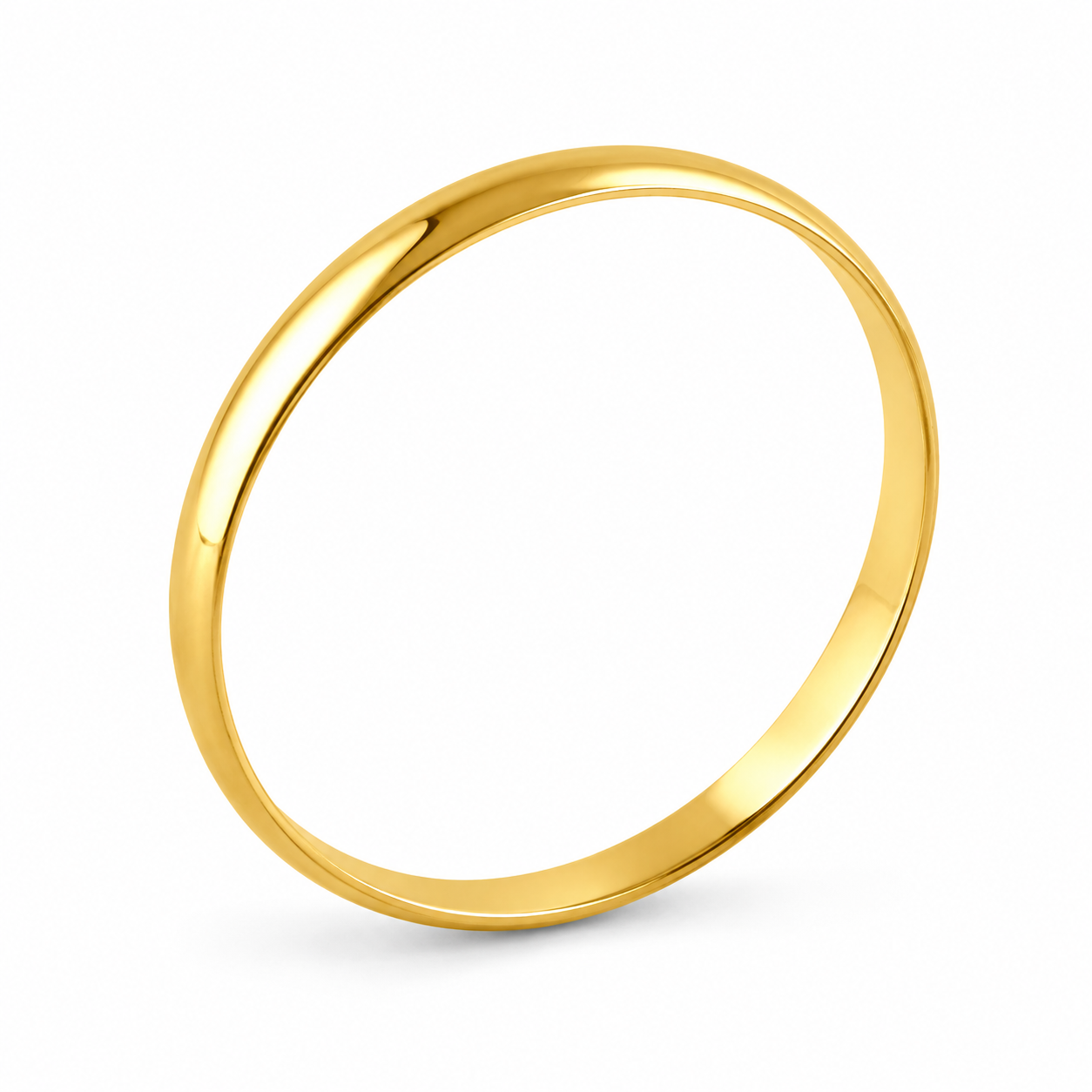 Argolla de oro amarillo para matrimonio