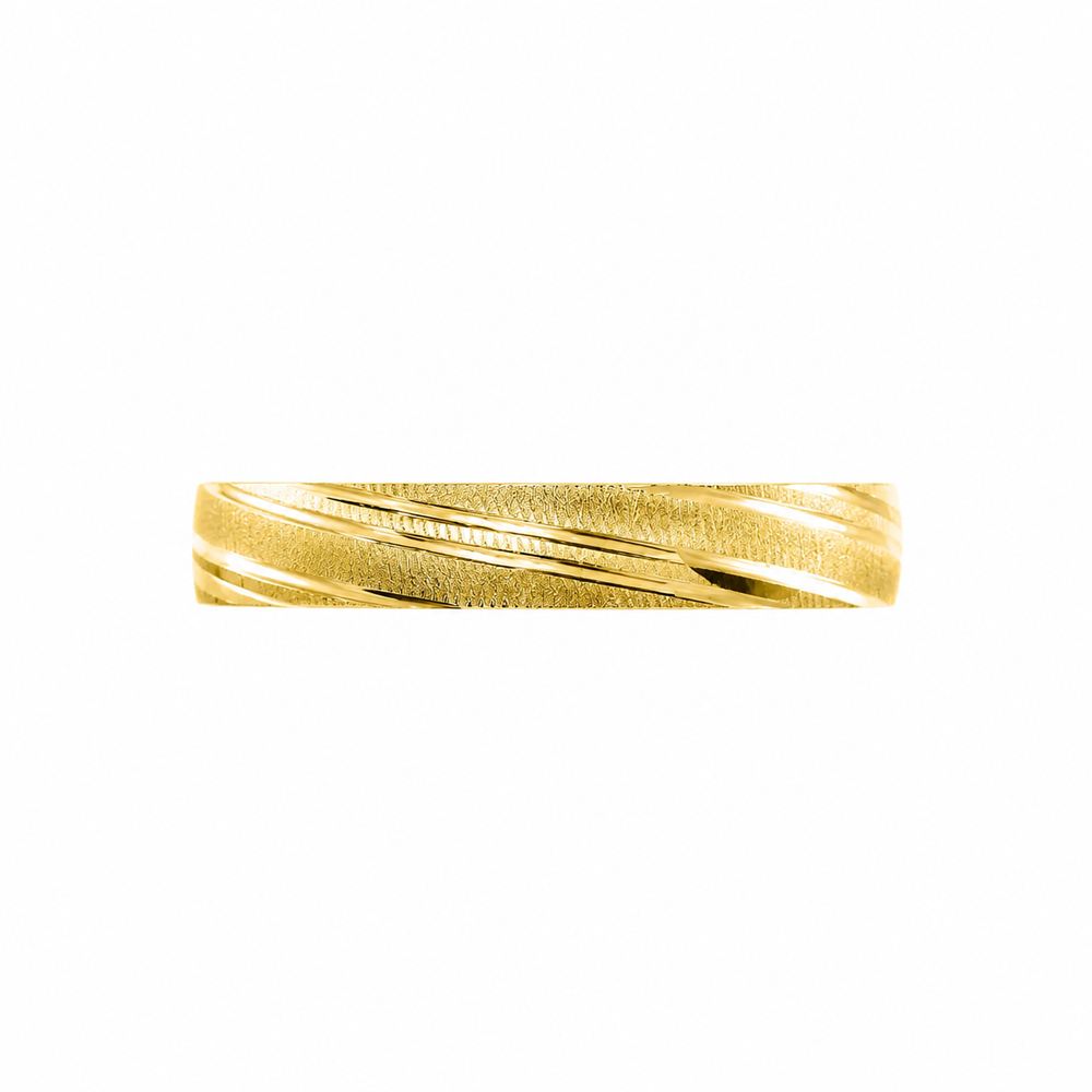 Set in yellow gold Puerto Principe (5mm)