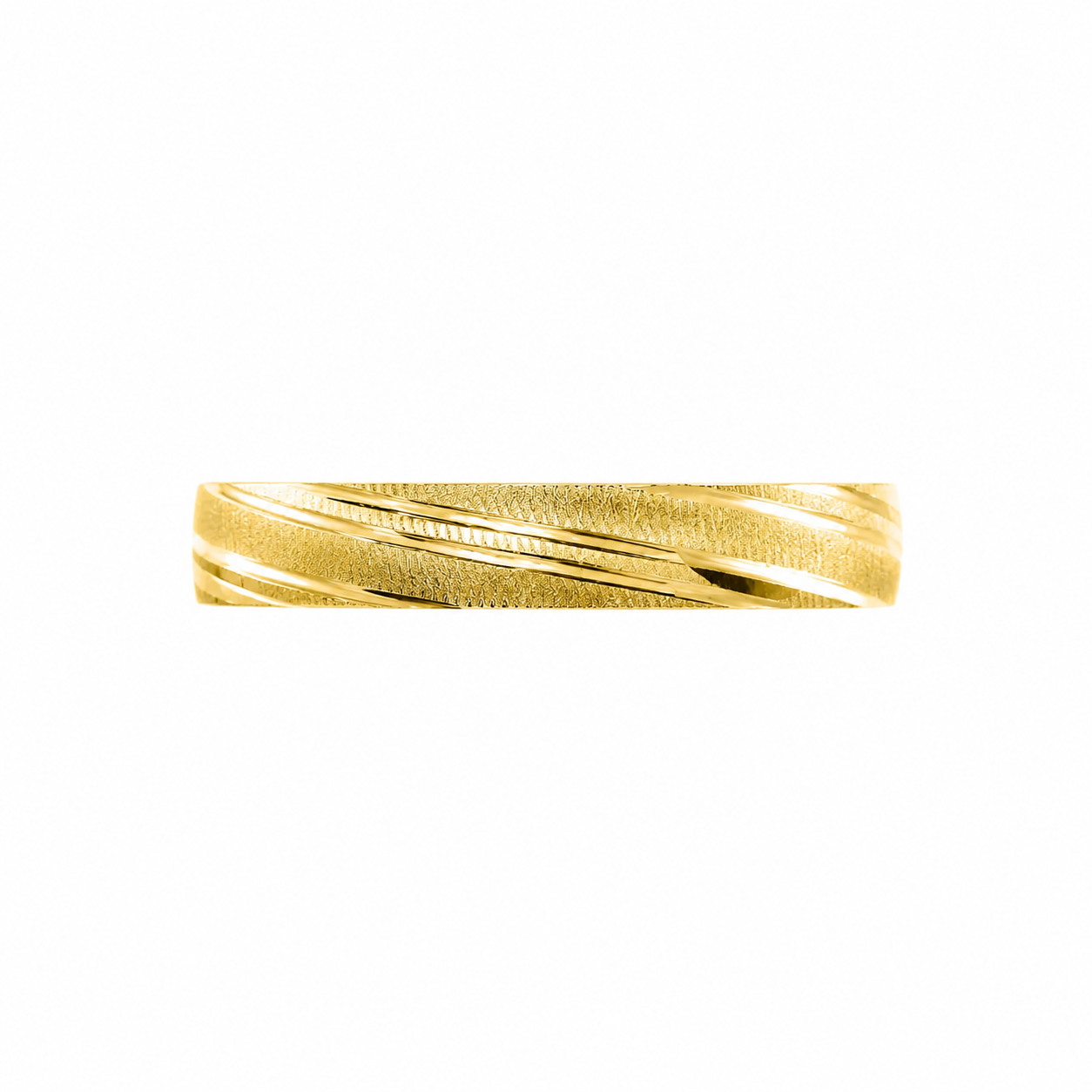 Set in yellow gold Puerto Principe (5mm)
