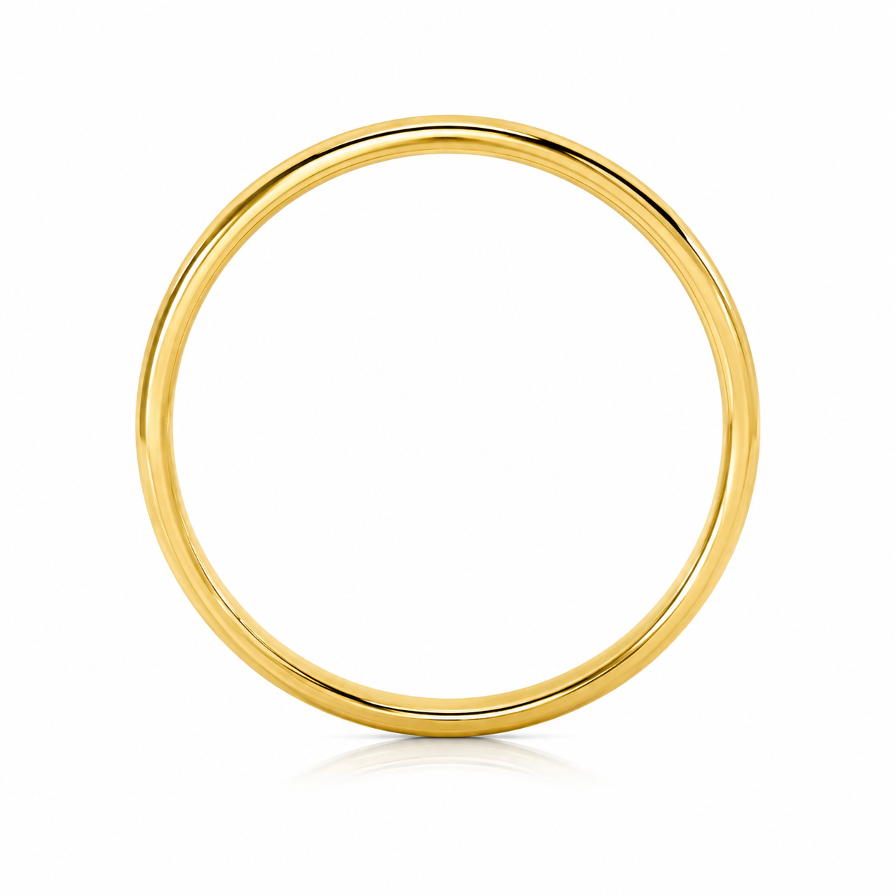 Set in yellow gold Puerto Principe (5mm)