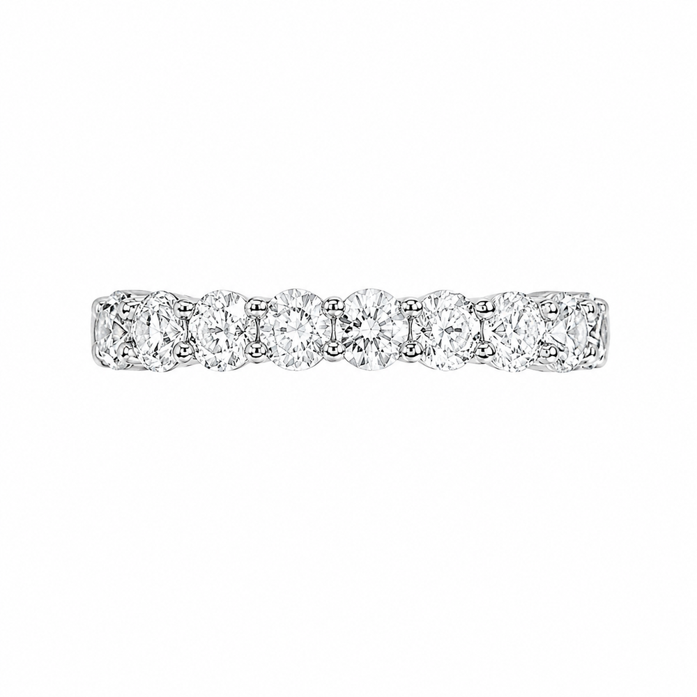Argolla estilo eternity con diamantes creados en laboratorio - Maldivas