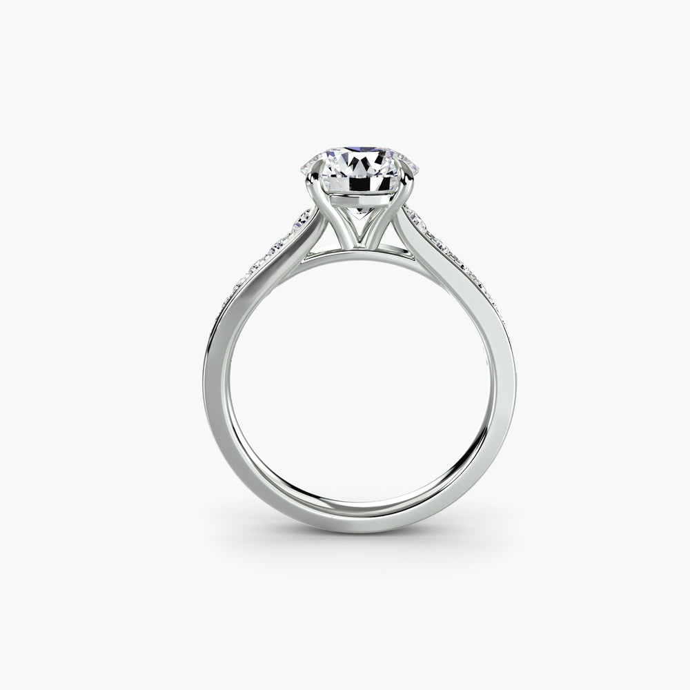 Solitaire with Pavé 7