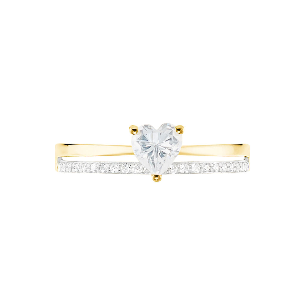 Anillo de Compromiso Louisville en Oro Amarillo de 18k

